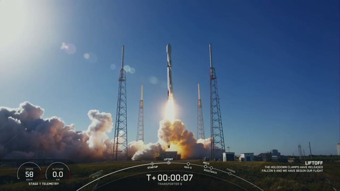 SpaceX successfully launches first mission of 2023 from Florida's Space Coast